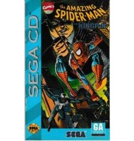 Sega CD Amazing Spider-Man vs The Kingpin (CiB, No Back Insert, Damaged Case)