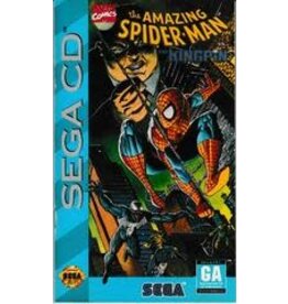 Sega CD Amazing Spiderman vs The Kingpin (CiB, No Back Insert, Damaged Case)