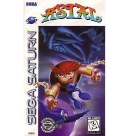 Sega Saturn Astal (CiB, Damaged Manual)