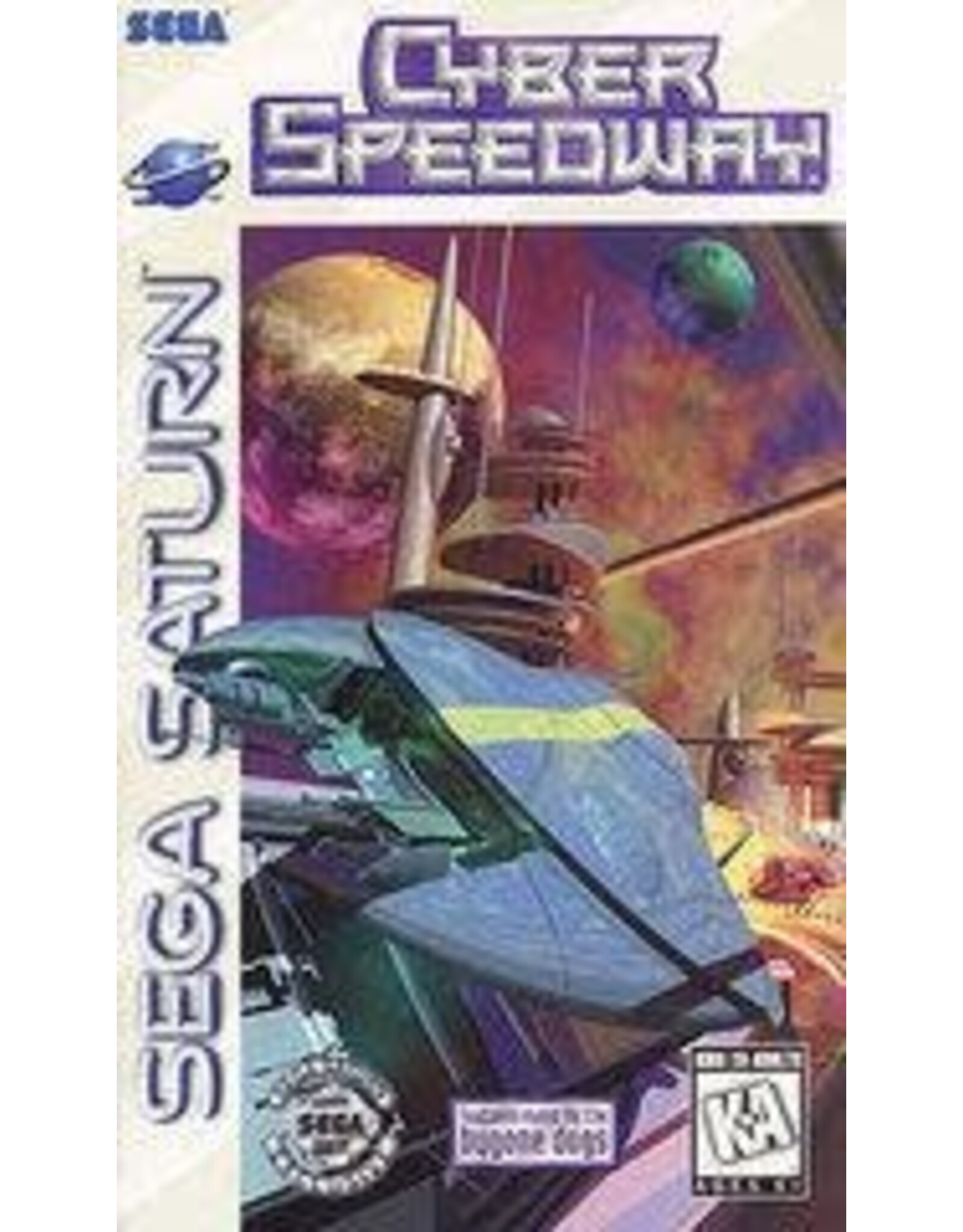 Sega Saturn Cyber Speedway (CiB)