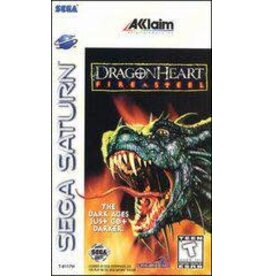 Sega Saturn Dragonheart Fire & Steel (No Manual, Damaged Case)