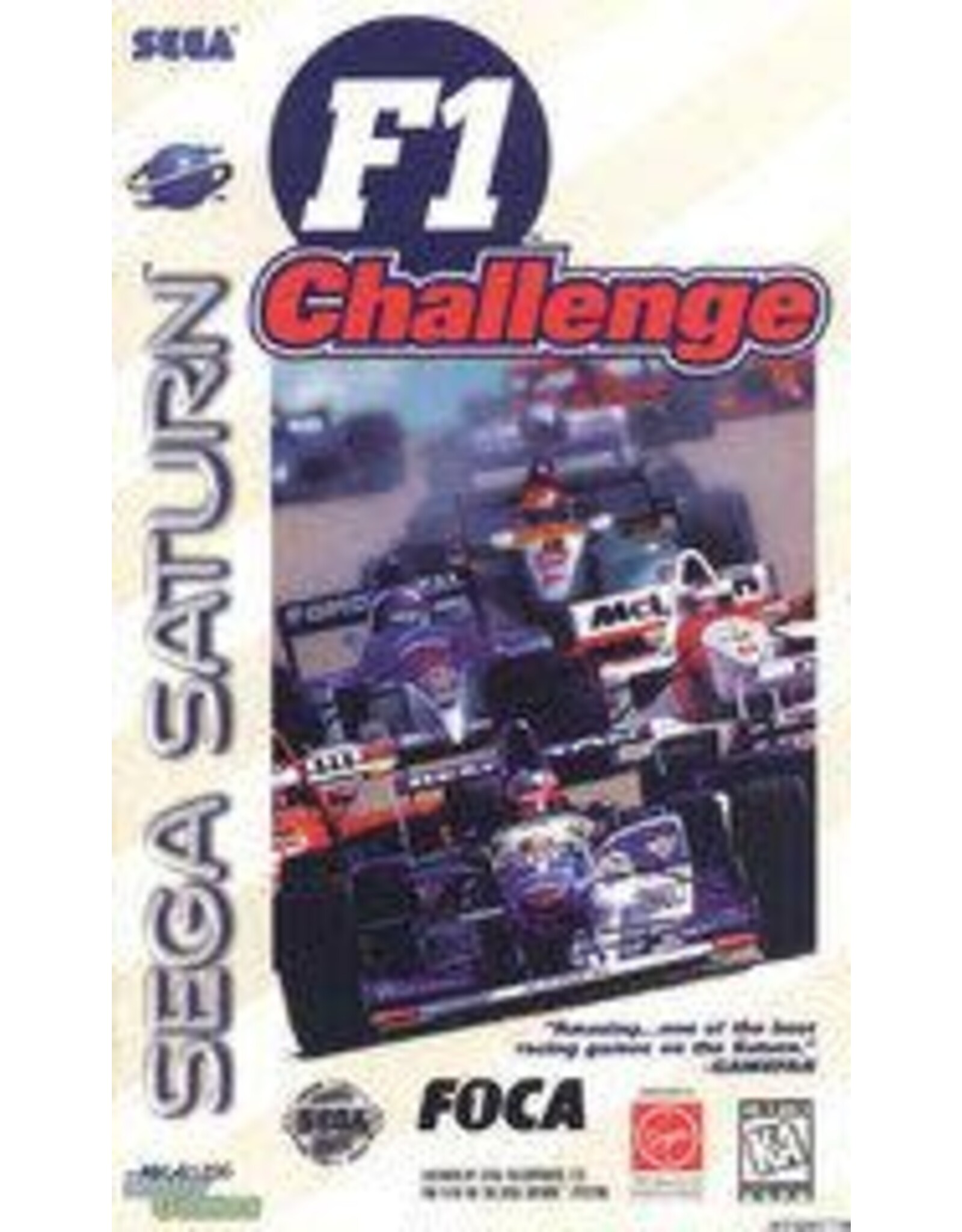 Sega Saturn F1 Challenge (CiB)