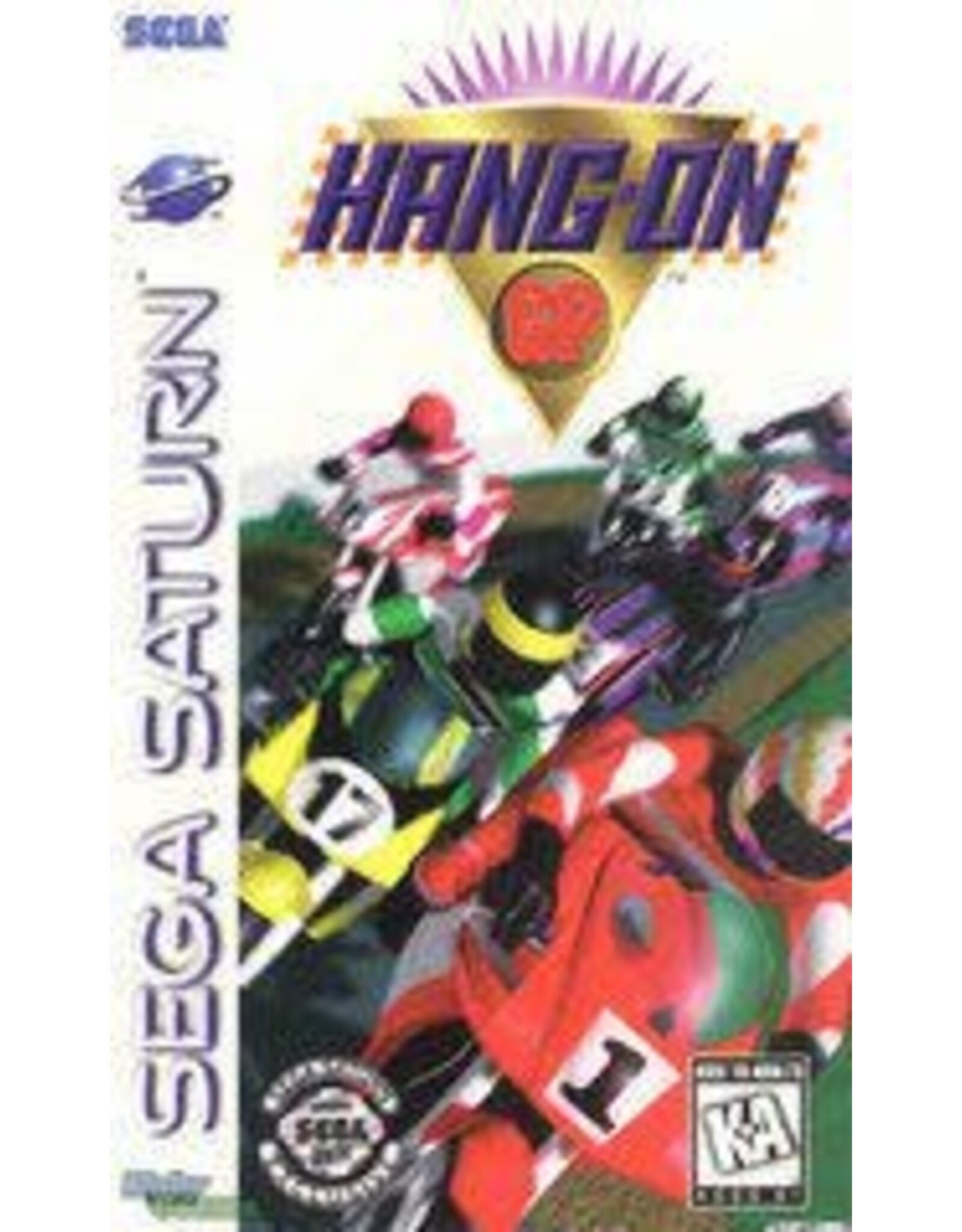 Sega Saturn Hang-On GP (CiB, Damaged Back Insert and Case)