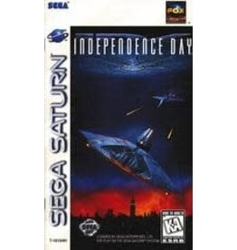 Sega Saturn Independence Day (No Manual, Writing on Disc, Damaged Case)