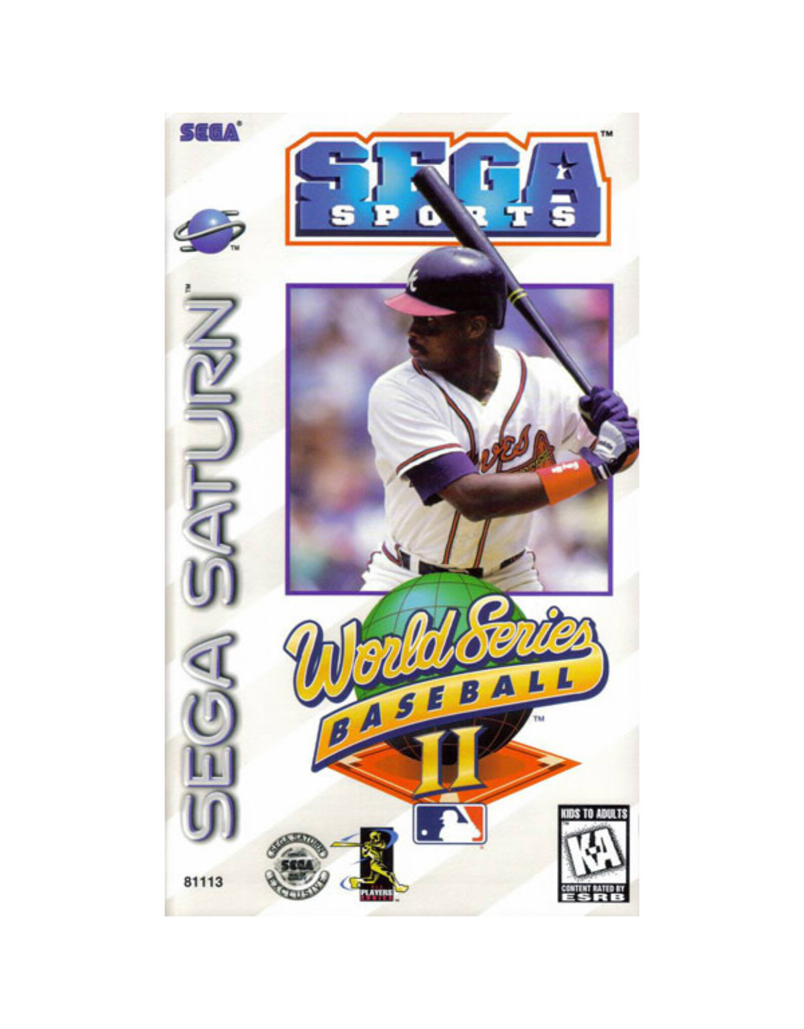 Sega Saturn World Series Baseball II (CiB, Damaged Case)