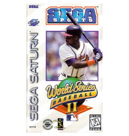 Sega Saturn World Series Baseball II (CiB, Damaged Case)