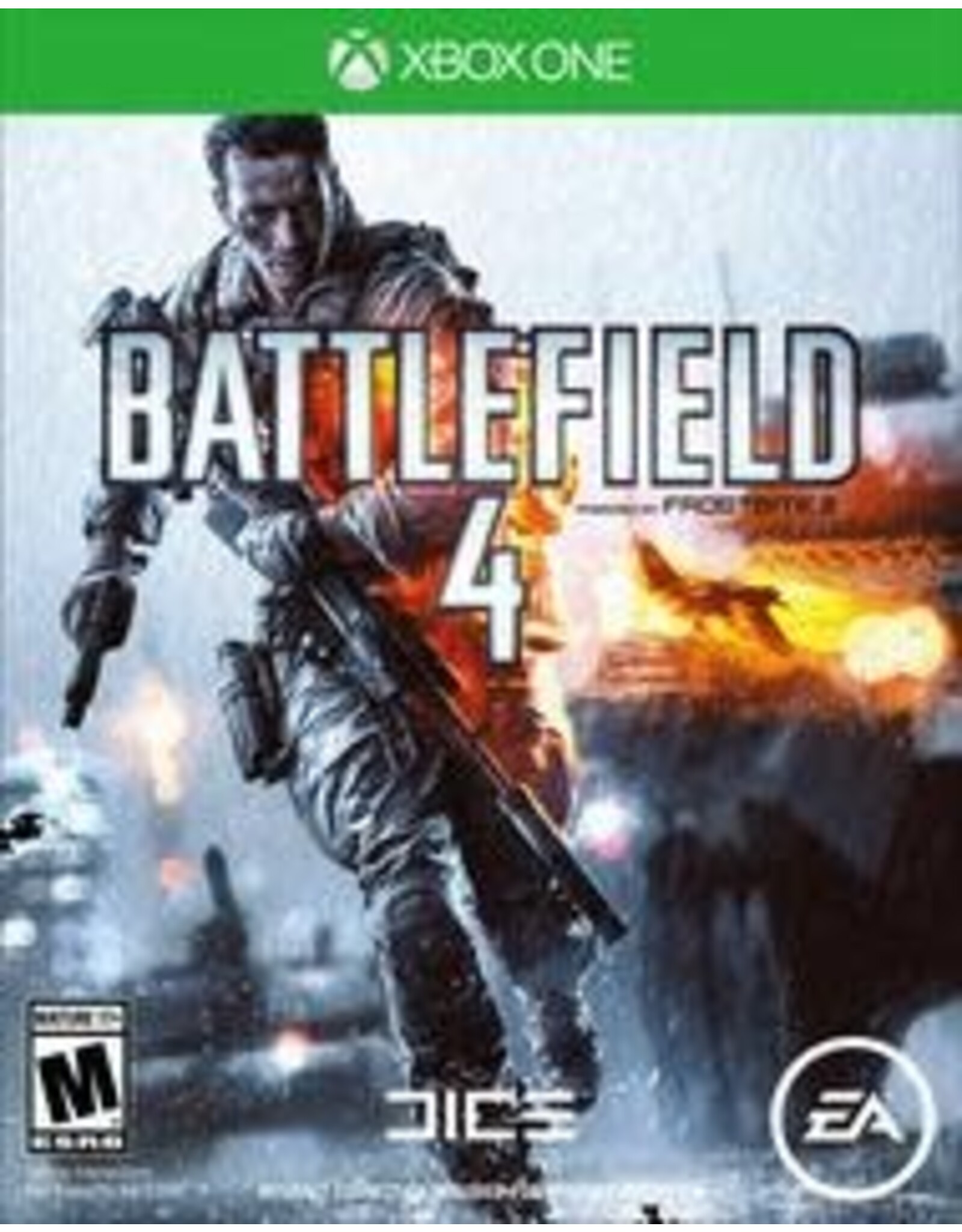 Xbox One Battlefield 4 (CiB, Lightly Damaged Sleeve)