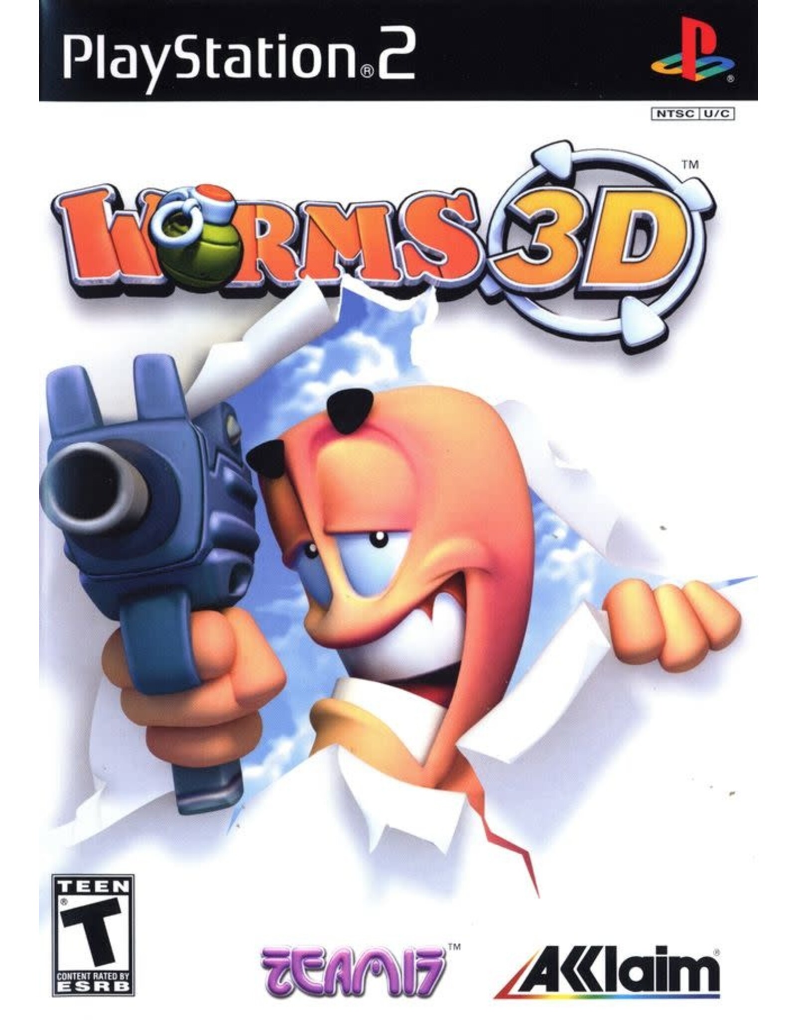 Playstation 2 Worms 3D (Used)
