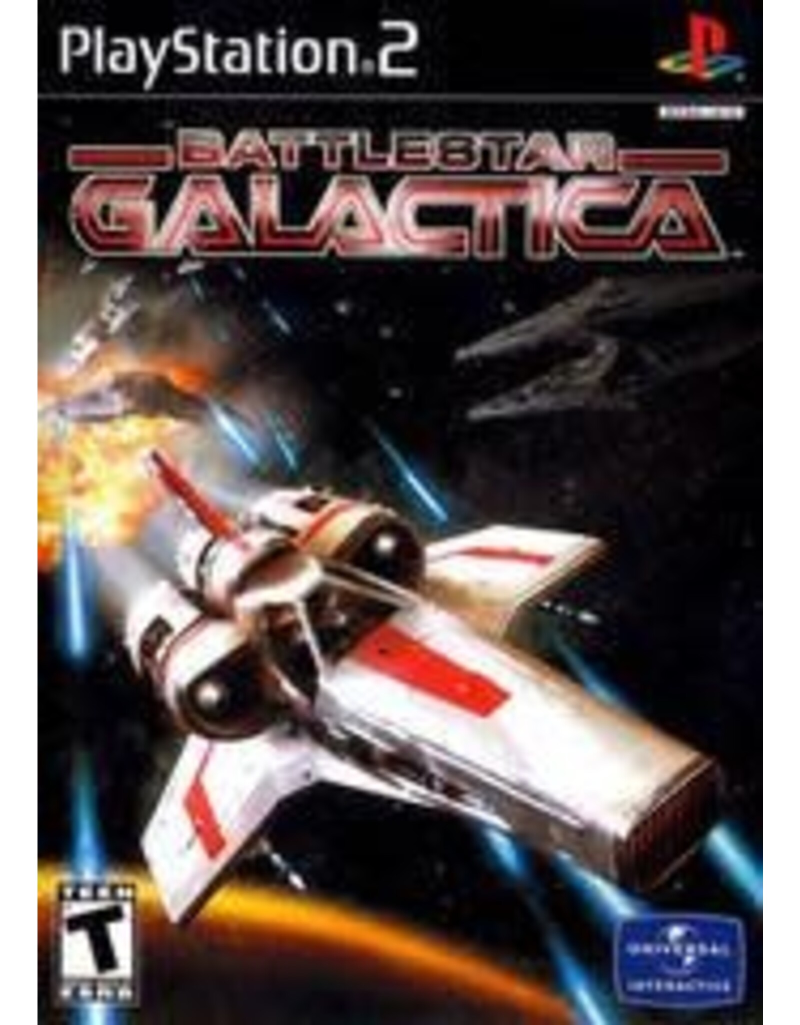 Playstation 2 Battlestar Galactica (No Manual, Damaged Sleeve)