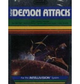 Intellivision Demon Attack (No Manual or Overlays, Damaged Box)