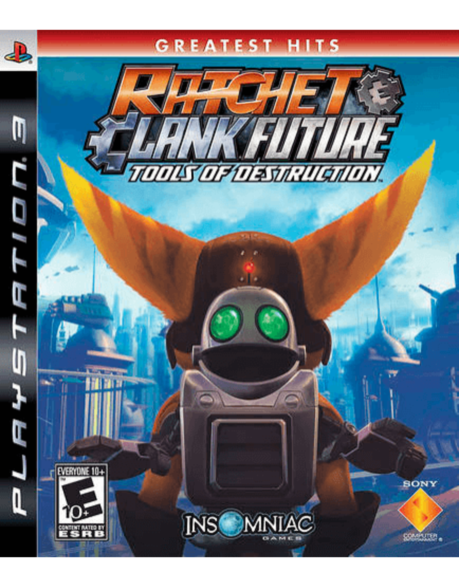 Playstation 3 Ratchet & Clank Future Tools of Destruction (Greatest Hits, Brand New)