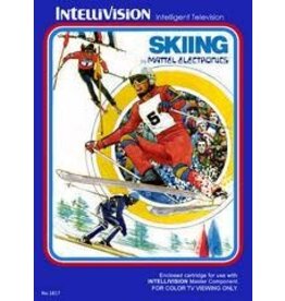 Intellivision Skiing (CiB, Damaged Box & Manual)