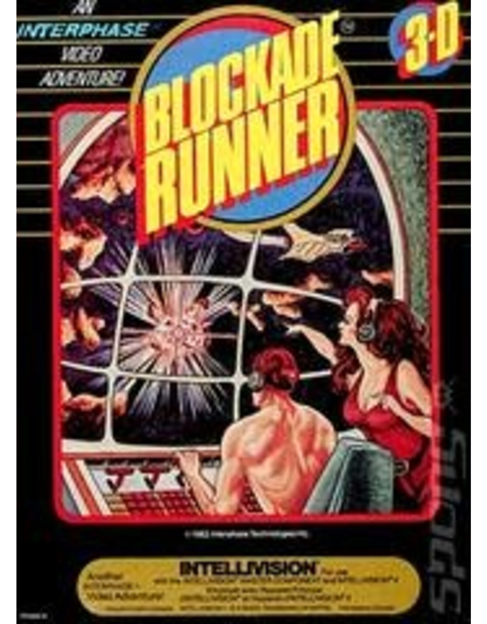 Intellivision Blockade Runner (CiB, Damaged Box)