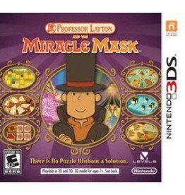 Nintendo 3DS Professor Layton and The Miracle Mask (CiB)