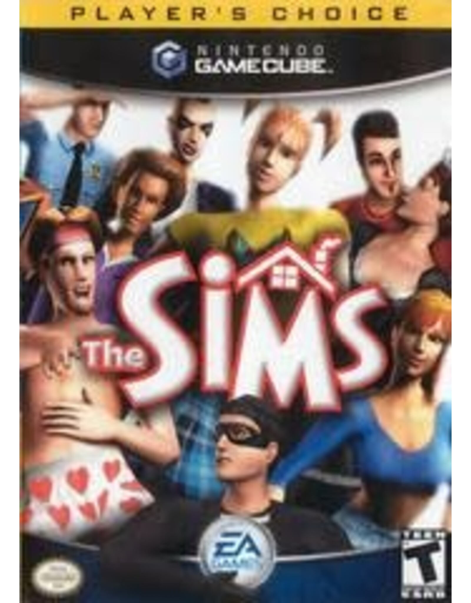 Gamecube Sims, The (Player's Choice, No Manual)