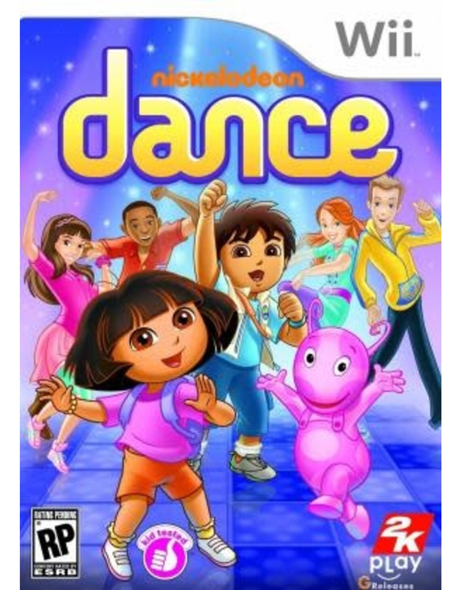 Wii Nickelodeon Dance (No Manual)