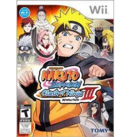 Wii Naruto Shippuden Clash of Ninja III (CIB)