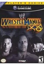 Gamecube WWE Wrestlemania X8 (CiB, Label Damage - Does not affect play)
