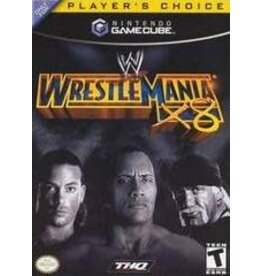 Gamecube WWE Wrestlemania X8 (CiB, Label Damage - Does not affect play)