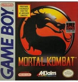 Game Boy Mortal Kombat (CiB, Water Damaged Box and Manual)