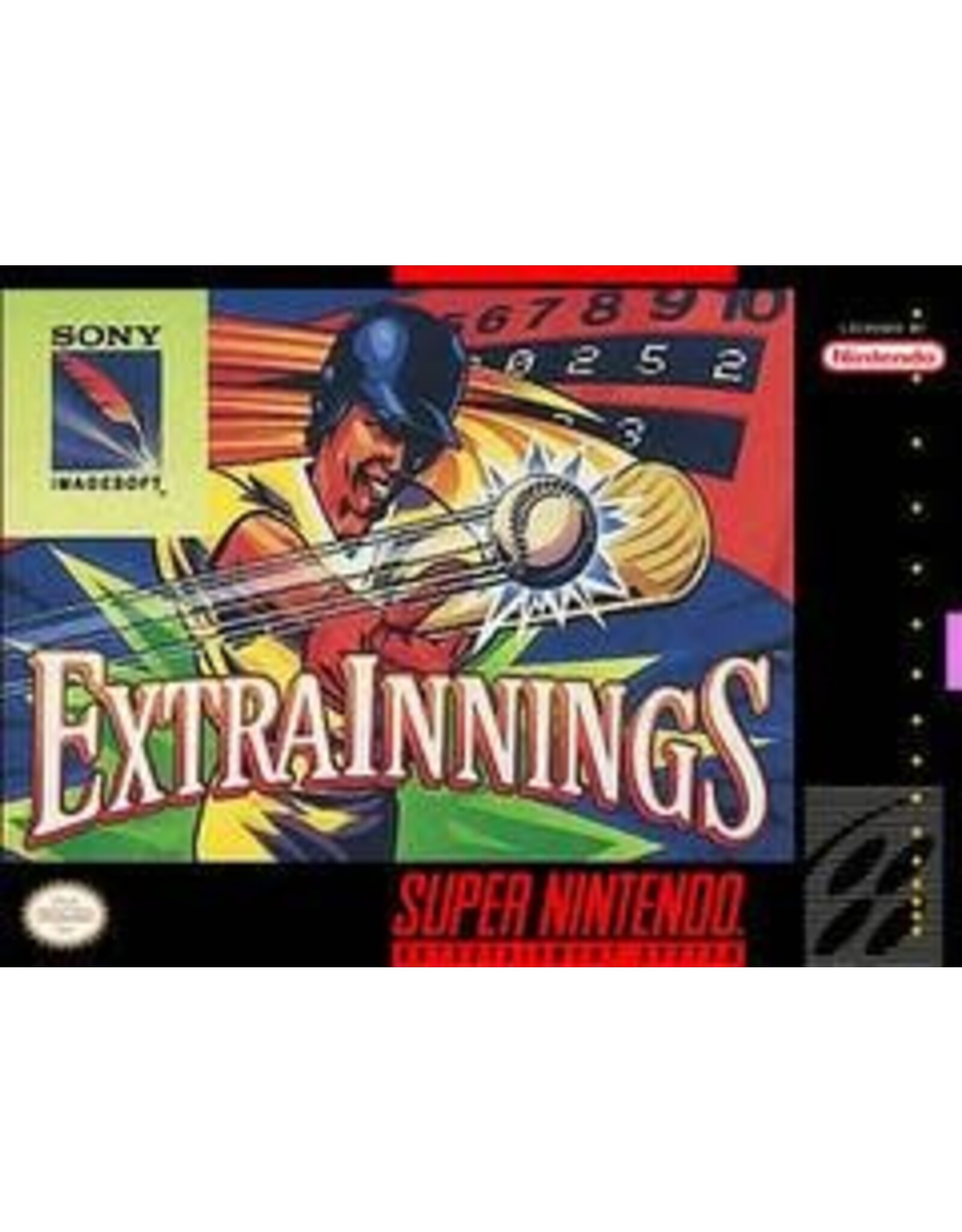 Super Nintendo Extra Innings (Cart Only)