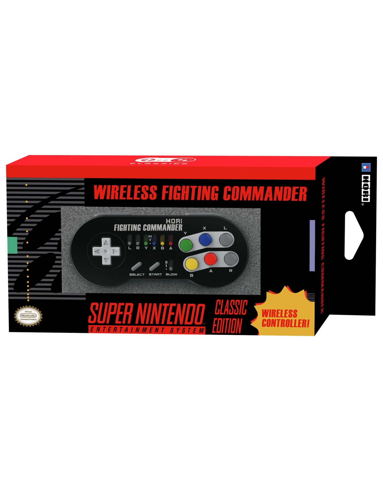 Super Nintendo SNES Classic Mini Wireless Fighting Commander (Hori, Brand New)