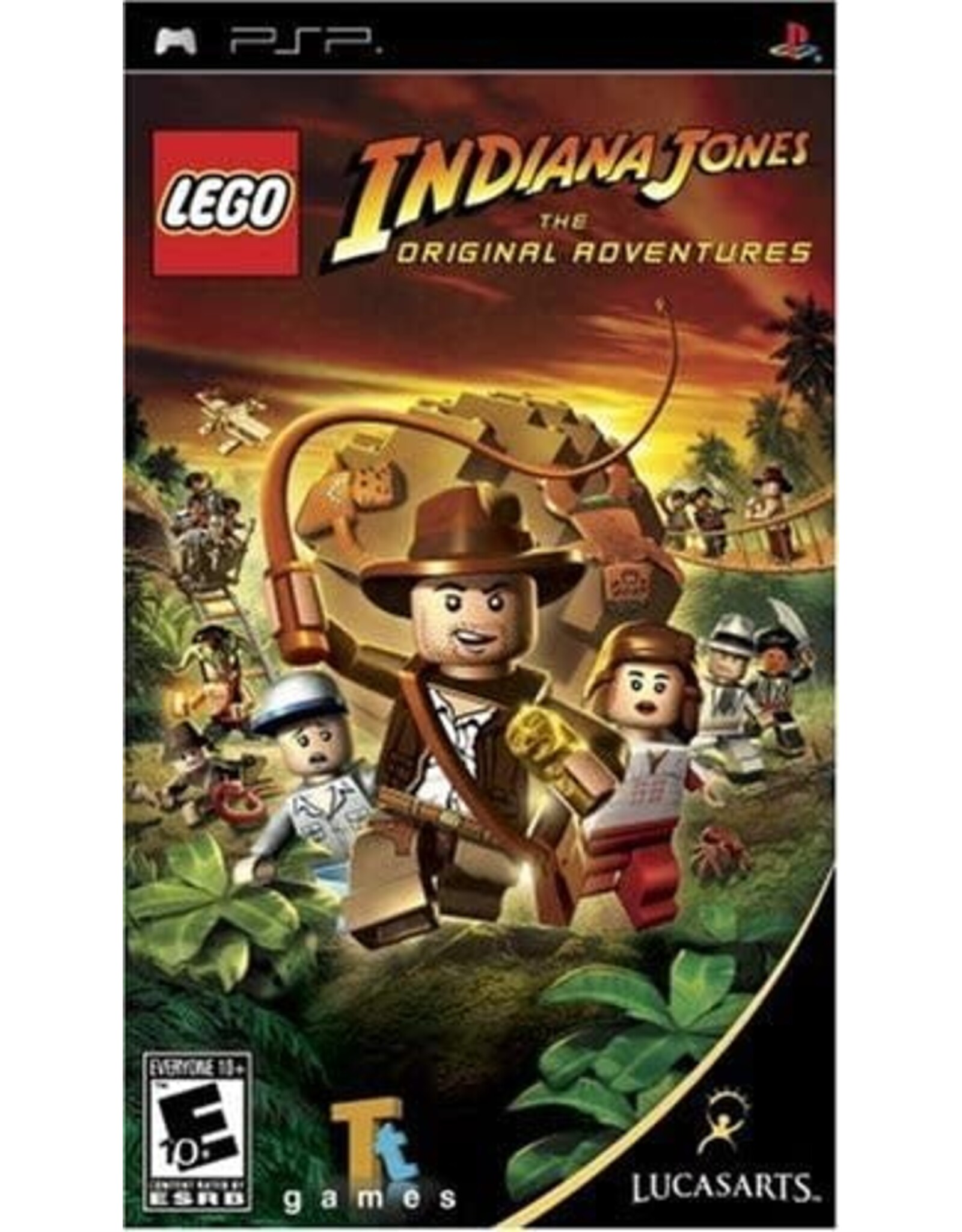 PSP LEGO Indiana Jones 2: The Adventure Continues (Used)