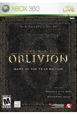 Xbox 360 Oblivion Game of the Year, Elder Scrolls IV (No Manual)
