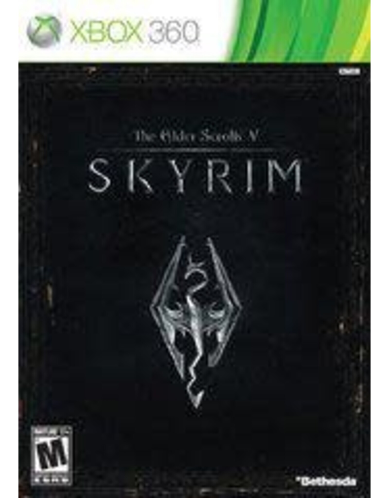 Xbox 360 Skyrim, Elder Scrolls V (Used)