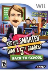 Wii Are You Smarter Than A 5th Grader? Back to School (CiB)