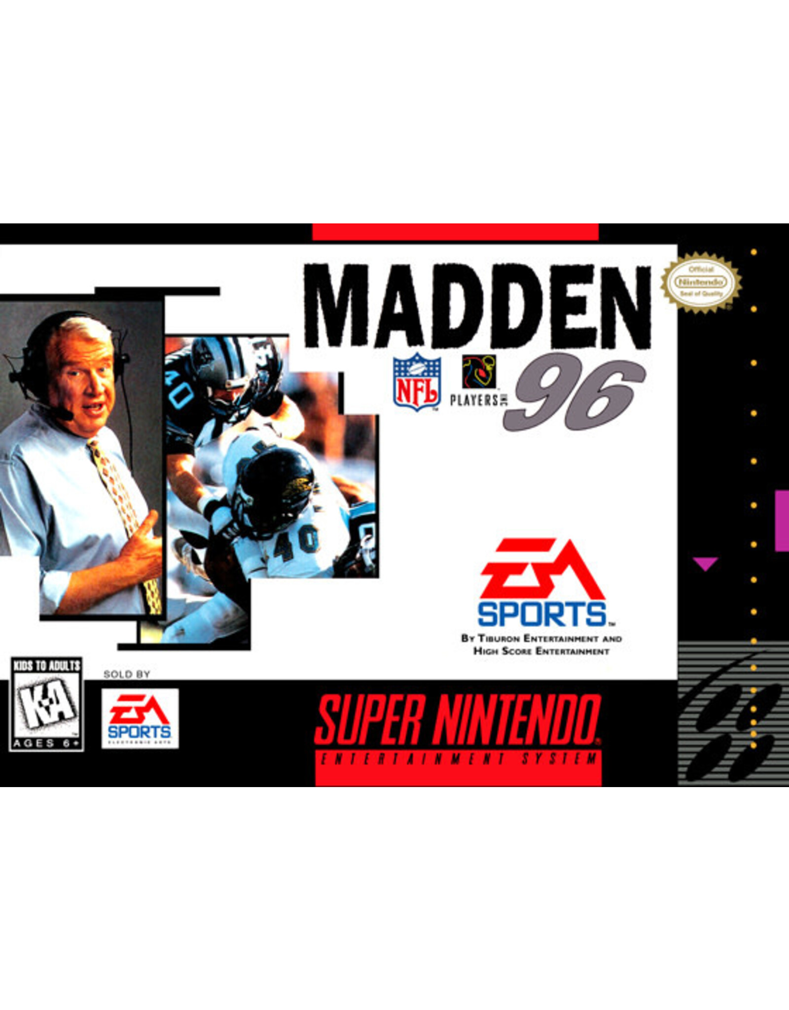 Super Nintendo Madden NFL 96 (CiB)