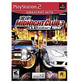 Playstation 2 Midnight Club 3 Dub Edition Remix (Greatest Hits, CiB)