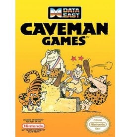 NES Caveman Games (Used, Cart Only)