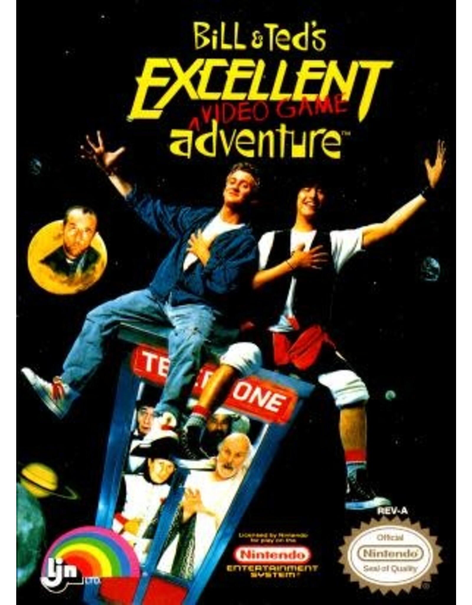 NES Bill and Ted's Excellent Video Game (Cart Only)