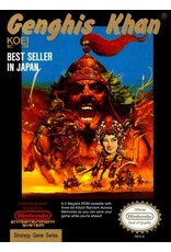 NES Genghis Khan (Cart Only, Discoloured Cart)