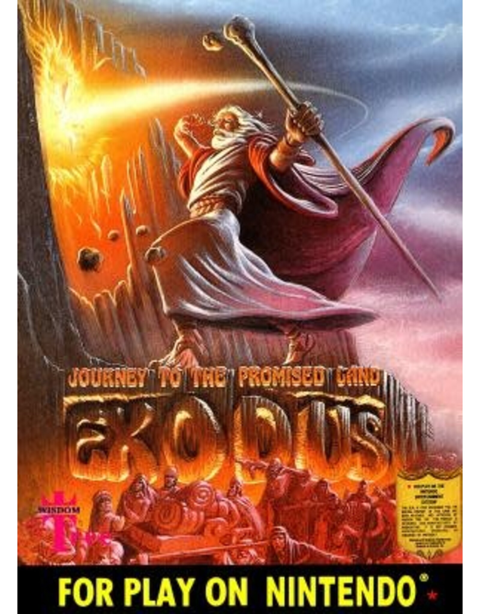 NES Exodus Journey to the Promised Land (Cart Only)