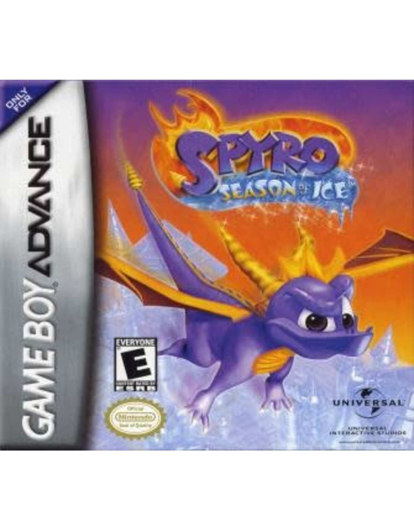 Game Boy Advance Spyro Season of Ice (Cart Only, Damaged Label)