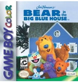 Game Boy Color Jim Henson's Bear in the Big Blue House (Cart Only, Damaged Label)