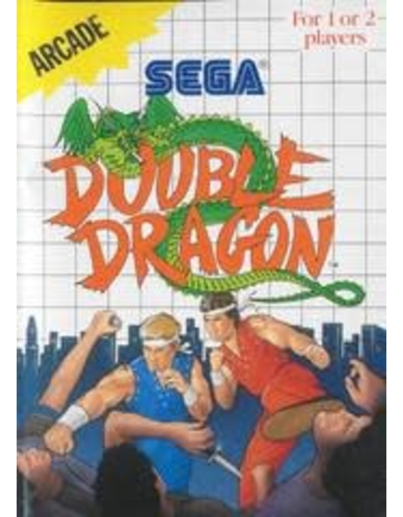Sega Master System Double Dragon (Boxed, No Manual)