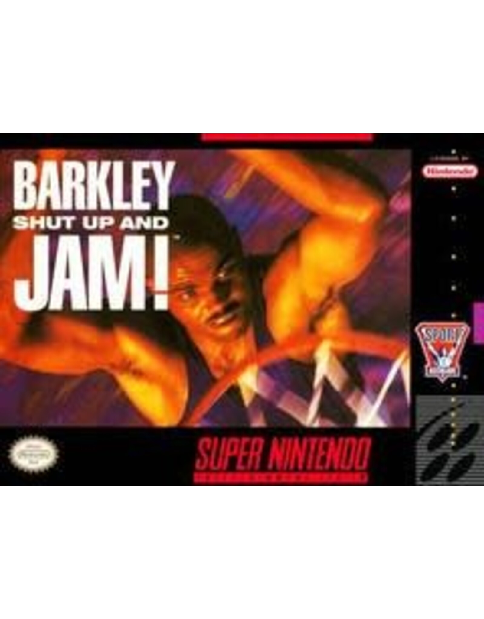 Super Nintendo Barkley Shut Up and Jam! (Cart Only)