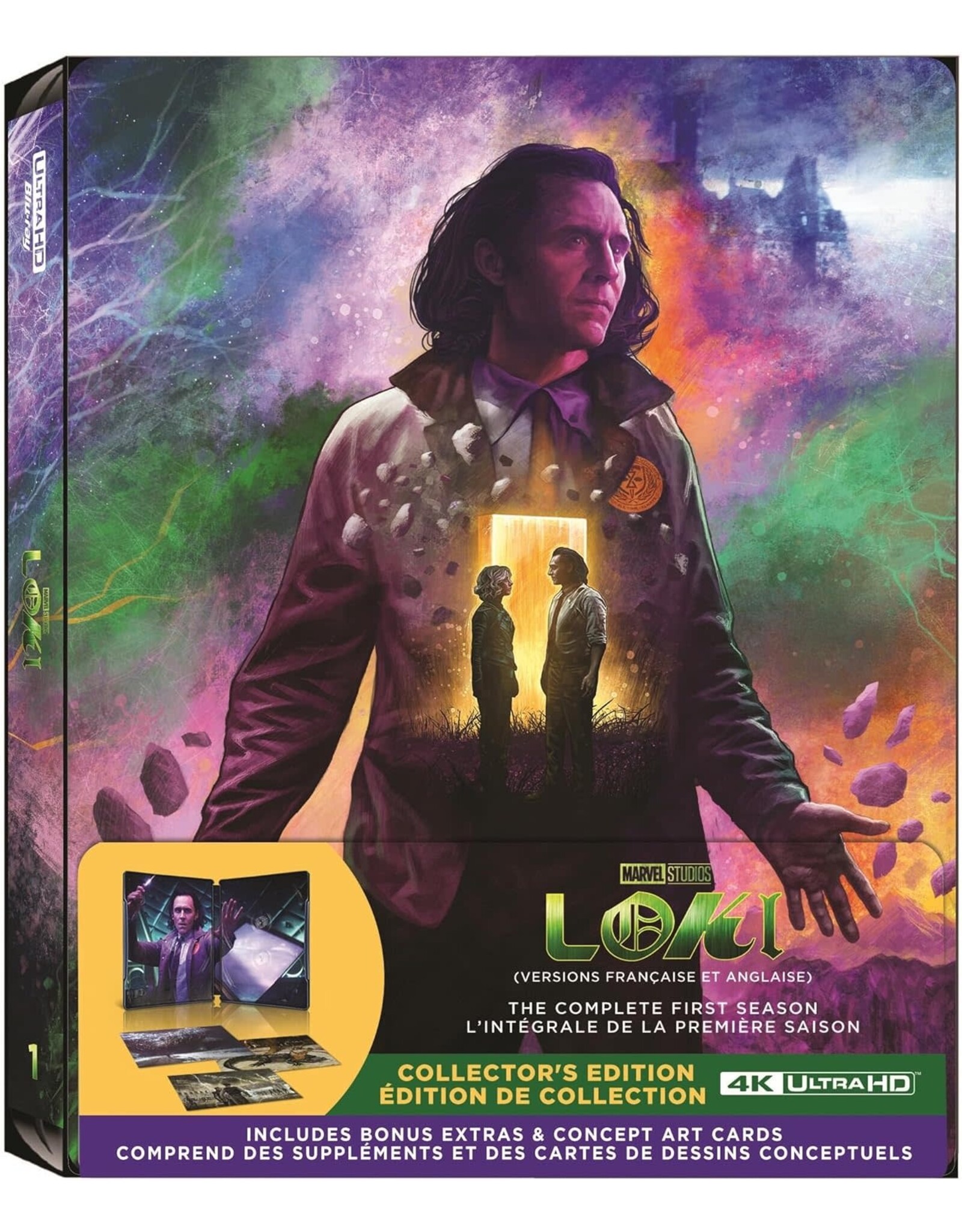 Loki: The Complete First Season 4K Blu-ray (SteelBook)