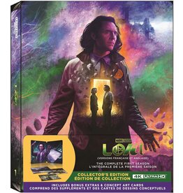 Cult and Cool Loki The Complete First Season - 4K UHD Limited Edition Steelbook (Brand New)