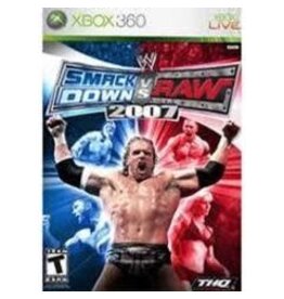 Xbox 360 WWE Smackdown vs. Raw 2007 (CiB, Water Damage Sleeve)