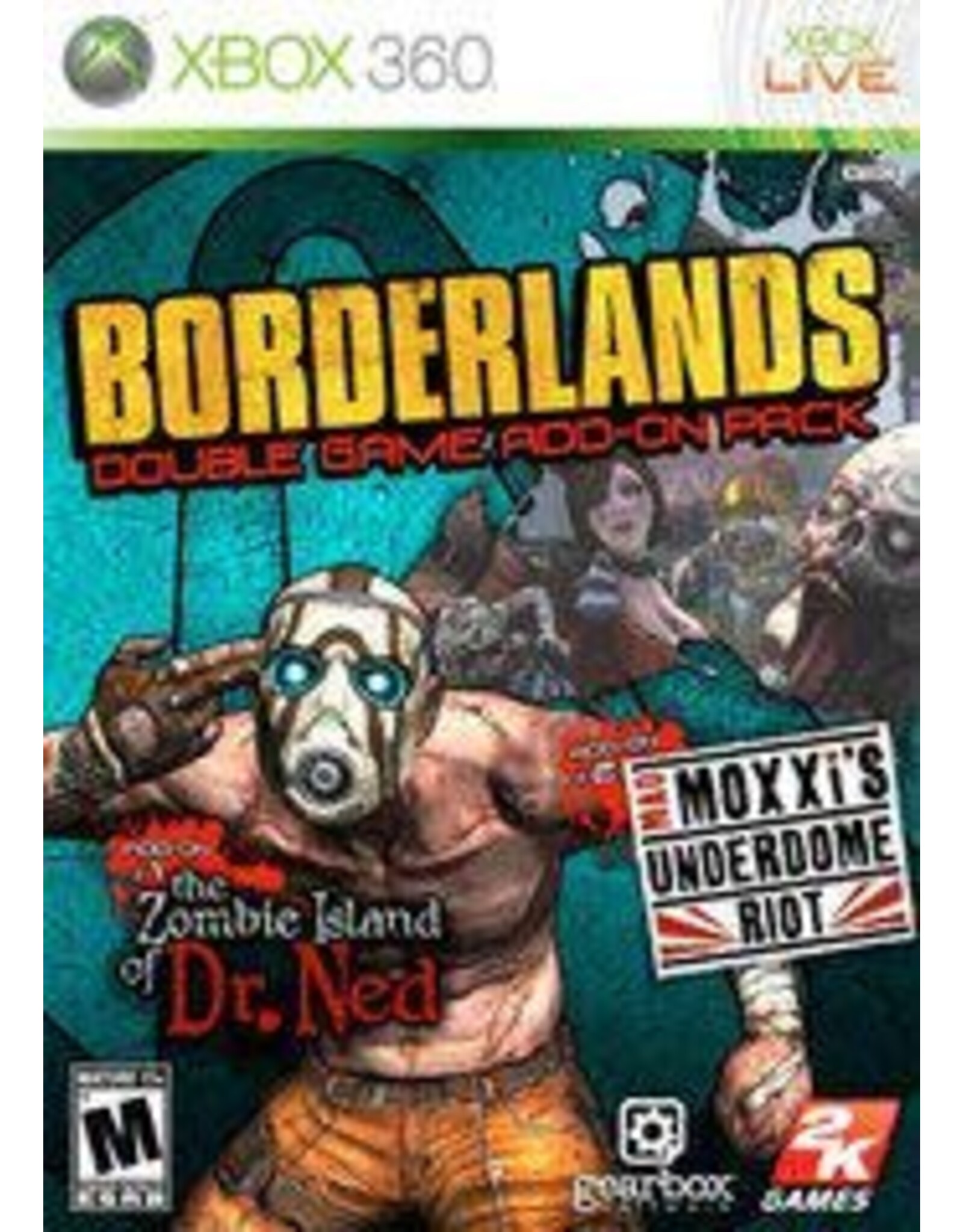 Xbox 360 Borderlands: Double Game Add-On Pack (CiB) **Borderlands Game Required**