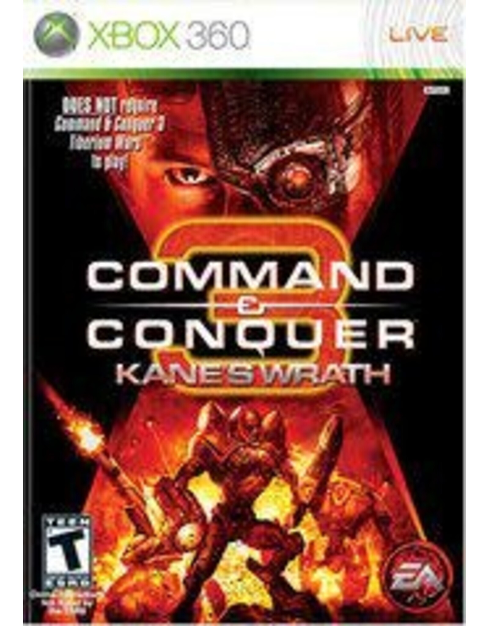 Xbox 360 Command & Conquer 3 Kane's Wrath (CiB)