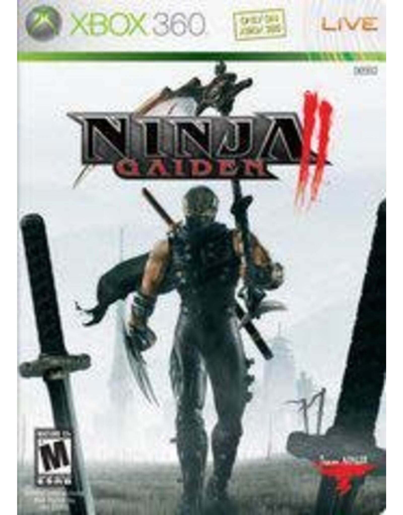 Xbox 360 Ninja Gaiden II (No Manual)