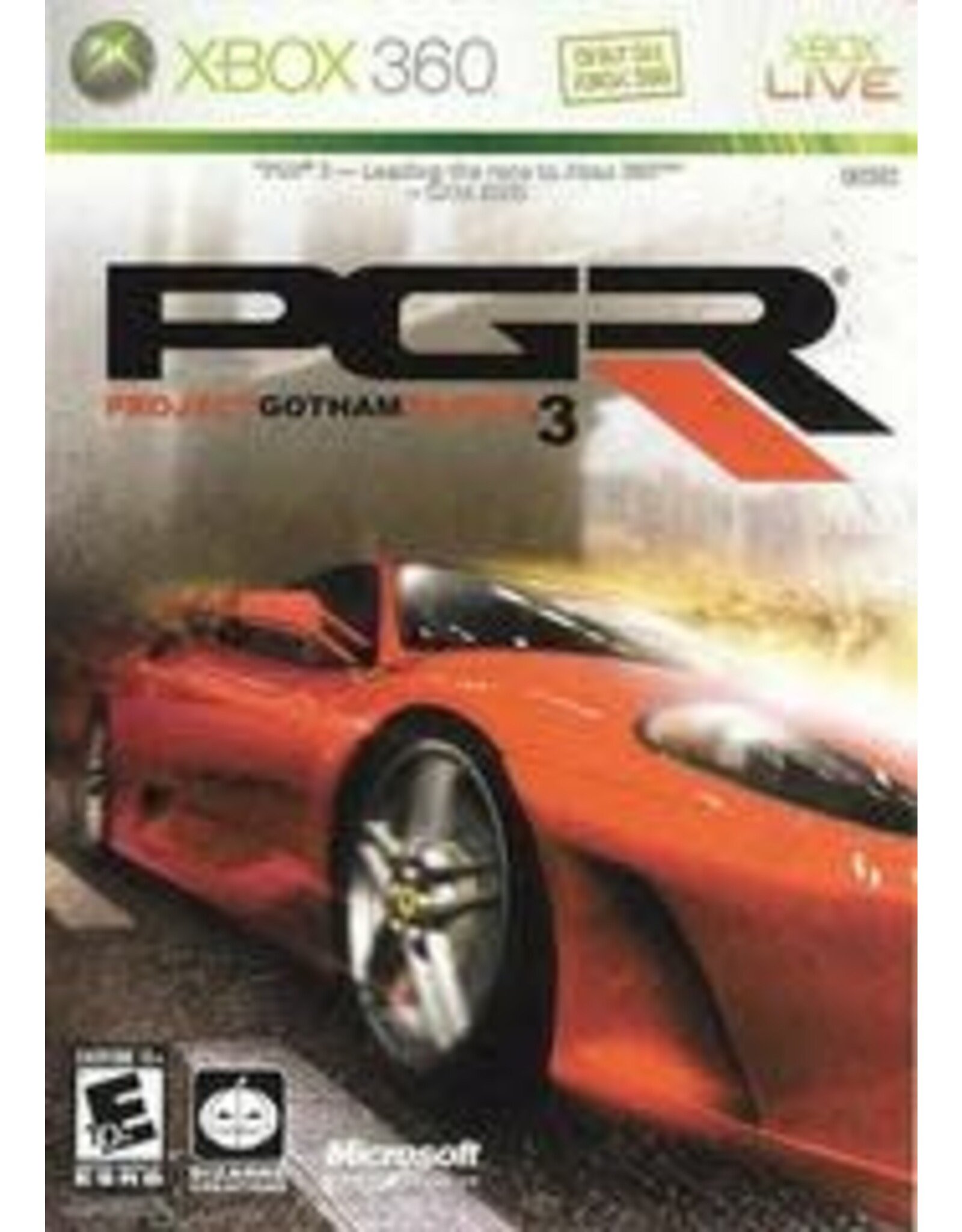 Xbox 360 Project Gotham Racing 3 (No Manual)