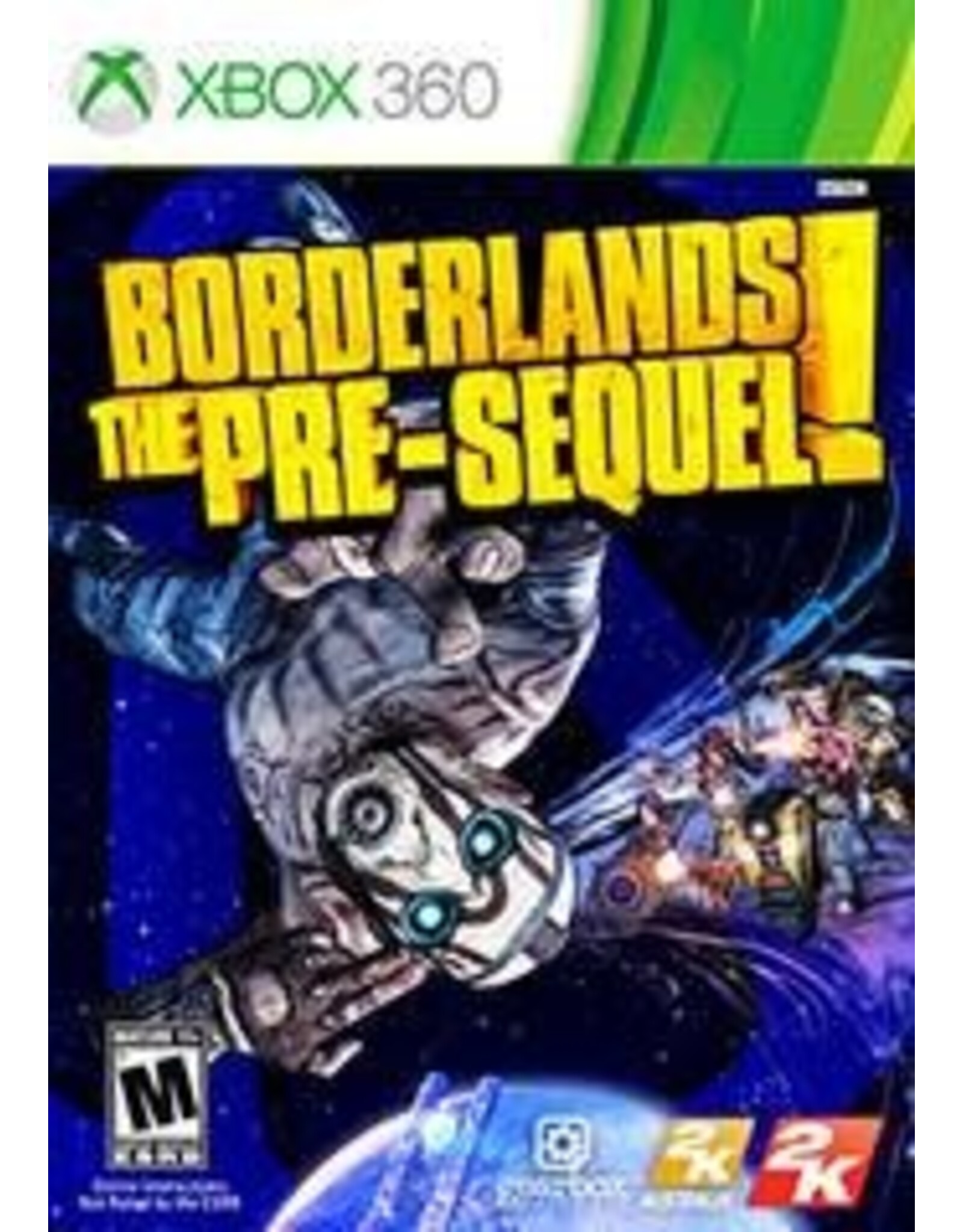 Xbox 360 Borderlands The Pre-Sequel (CiB, Water Damaged Sleeve)
