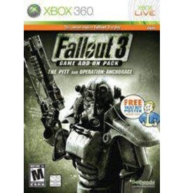Xbox 360 Fallout 3 Add-on: The Pitt and Operation: Anchorage (Used, No Manual)