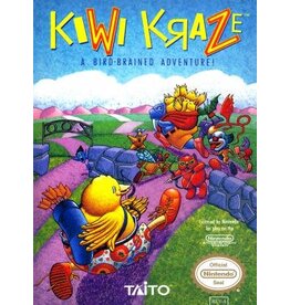NES Kiwi Kraze (CiB, Damaged Box, Lightly Damaged Manual)